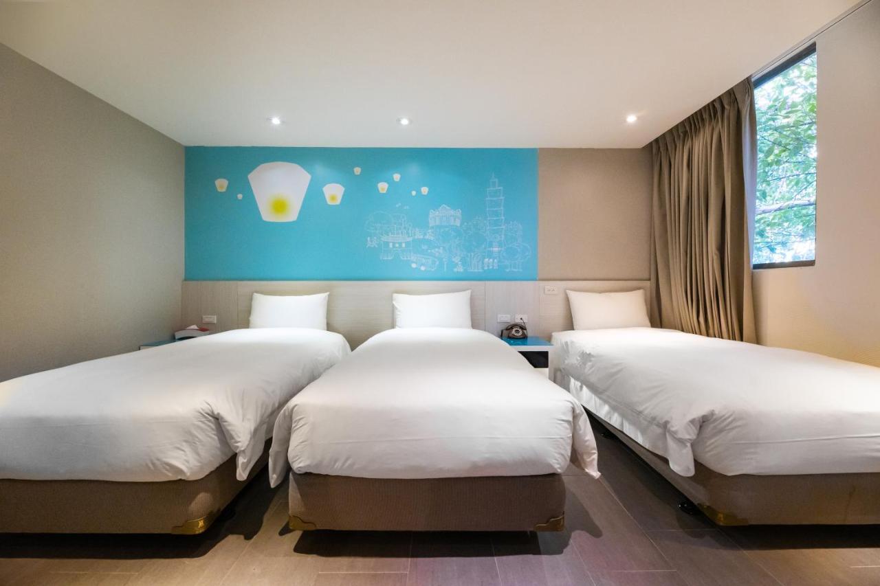 Wholesome Hotel Тайпей Екстериор снимка