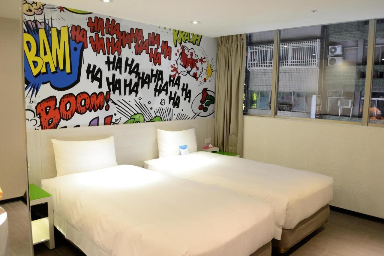 Wholesome Hotel Тайпей Екстериор снимка