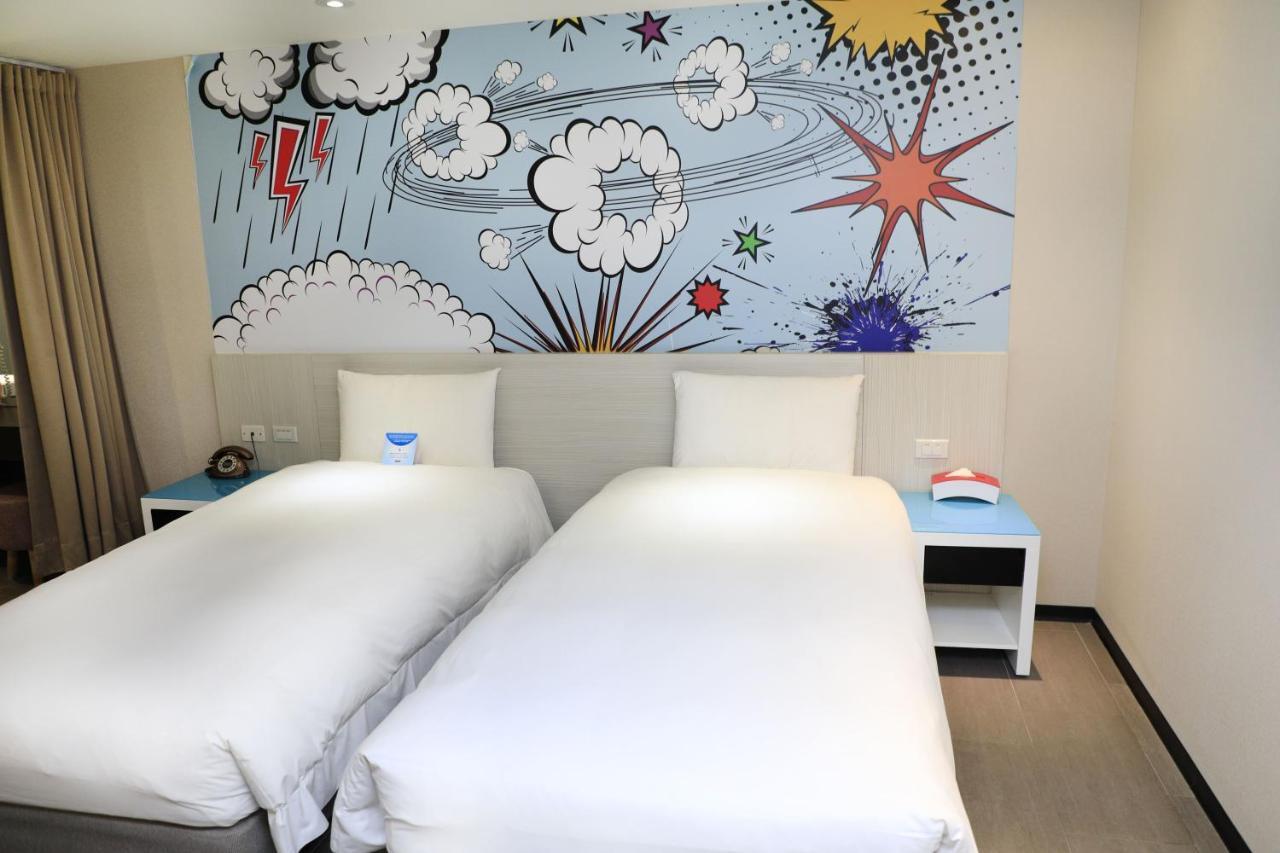 Wholesome Hotel Тайпей Екстериор снимка
